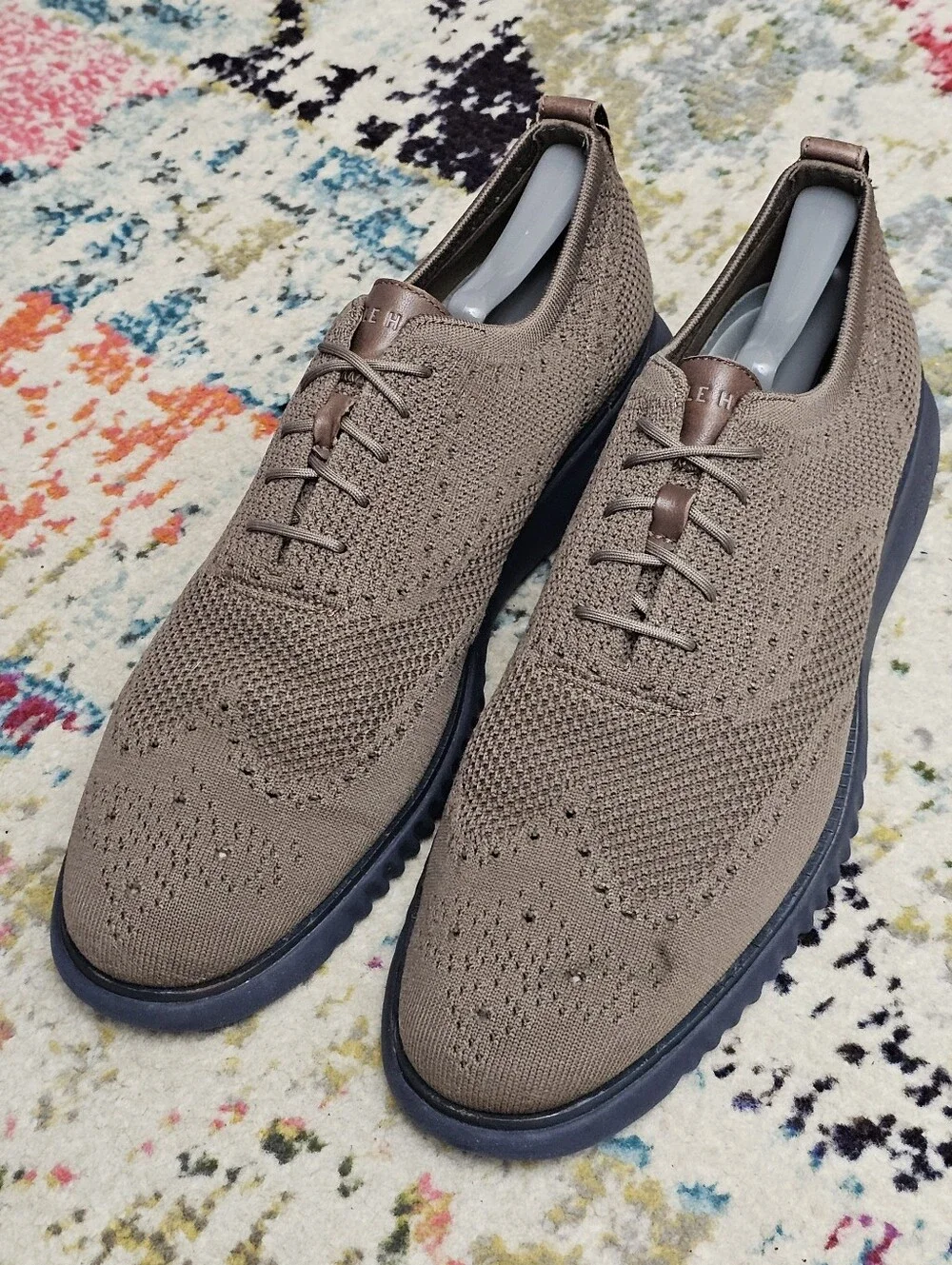 Cole Haan 2.ZEROGRAND Stitchlite Knit Sneakers Men’s 13M Wingtip Oxford Shoes I